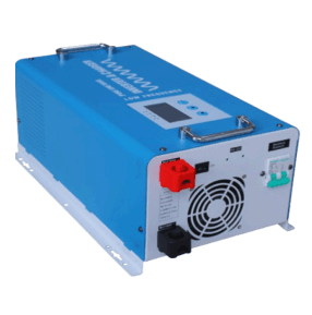 Low-frequency inverter charger for solar systems