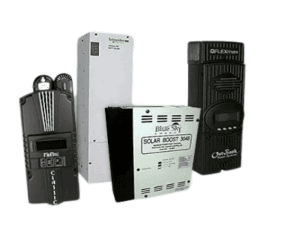 PWM solar charge controller with LCD display